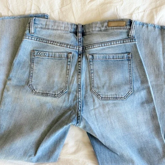 Blank NYC Cosmos High Flare denim jeans size 26 - Picture 4 of 4